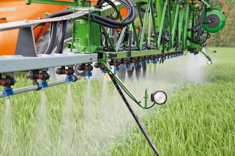 up close view of a sprayer