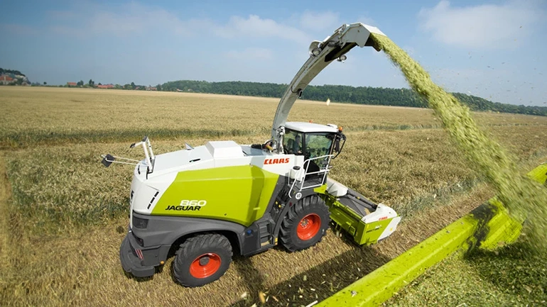 Claas Jaguar harvester
