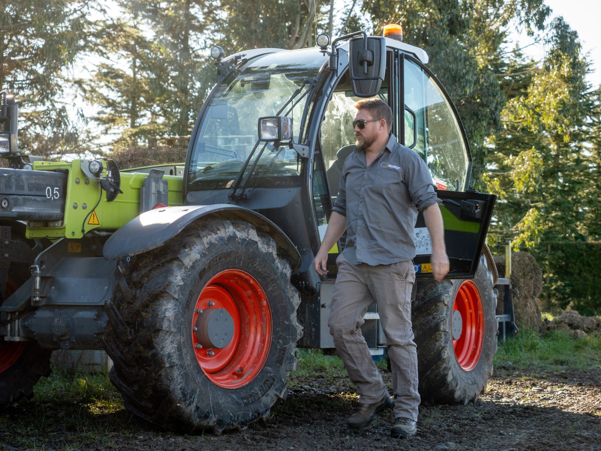 I instantly knew there was something different! - Testimonial from Dean Jenkins on the CLAAS SCORPION 741 Telehandler